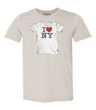 I Heart NY T-Shirt on a T-shirt